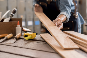 Professional carpenter providing expert woodworking services in Lahore's bustling Johar Town district, catering to home and commercial projects with precision craftsmanship and reliable expertise.