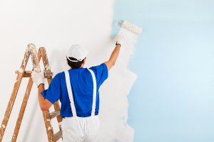 Professional painter offering services in Valencia Town, Lahore, specializing in interior and exterior painting for homes and businesses.