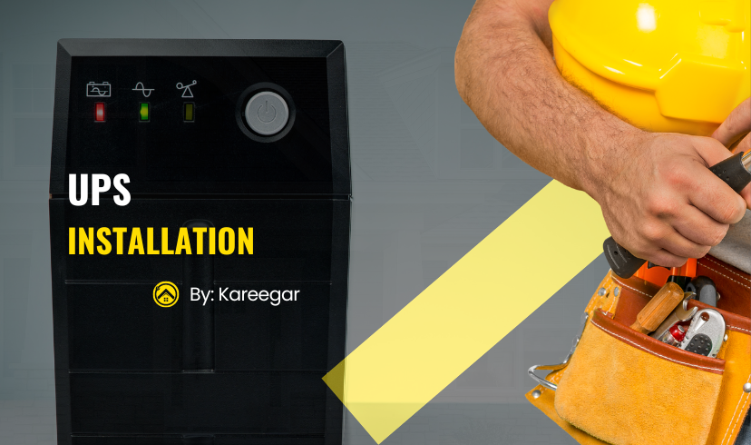 UPS Installation and Repair​-kareegar