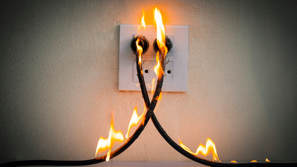 Commercial building in Islamabad and Lahore with electrical wiring issues, highlighting common problems like power surges, overloaded circuits, and faulty wiring that affect operational efficiency and safety.